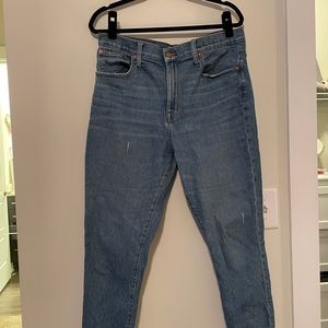 Madewell Slim High Rise Boy Jean